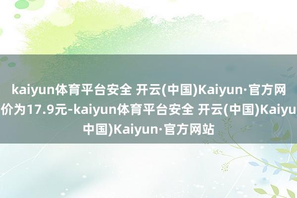 kaiyun体育平台安全 开云(中国)Kaiyun·官方网站正股最新价为17.9元-kaiyun体育平台安全 开云(中国)Kaiyun·官方网站