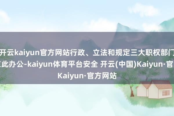 开云kaiyun官方网站行政、立法和规定三大职权部门均可在此办公-kaiyun体育平台安全 开云(中国)Kaiyun·官方网站