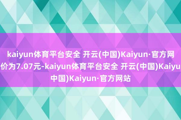 kaiyun体育平台安全 开云(中国)Kaiyun·官方网站正股最新价为7.07元-kaiyun体育平台安全 开云(中国)Kaiyun·官方网站